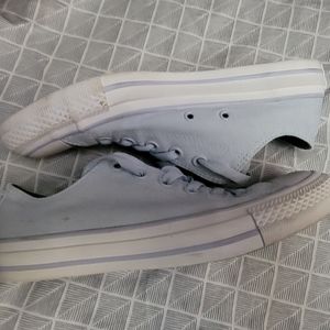 Pale blue Converse